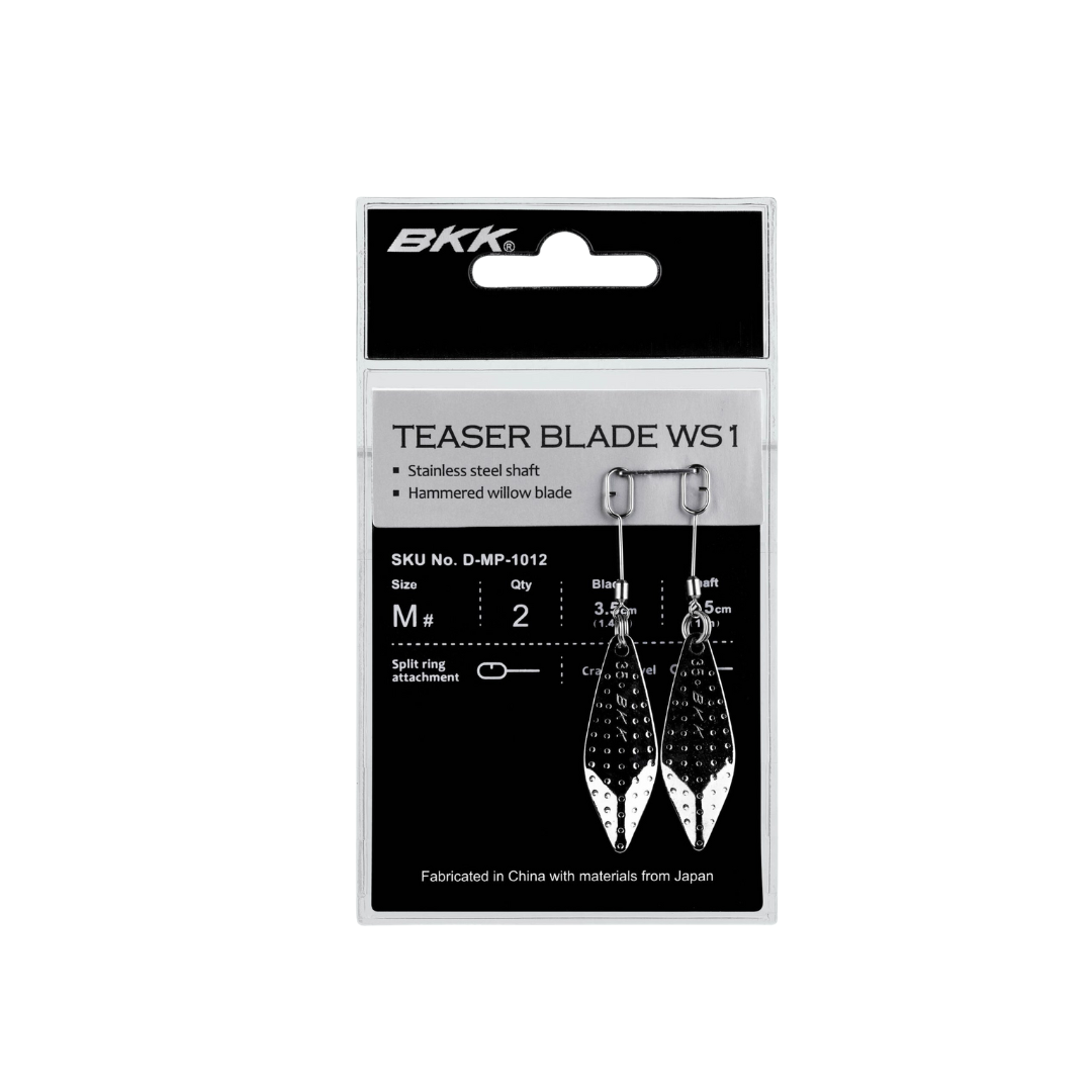 BKK Teaser Blade WS1 Fishing Jighead Accessory